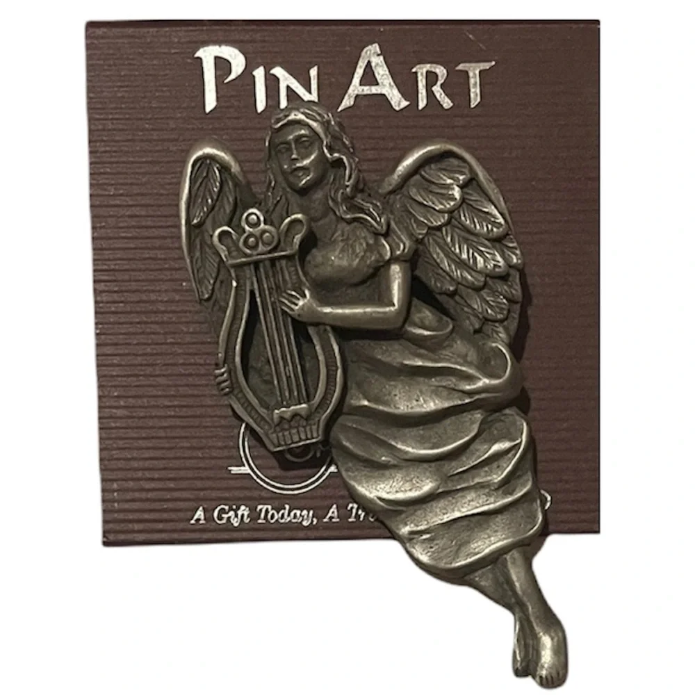 Handcrafted Heavenly Angel Handcrafted Brooch Pin